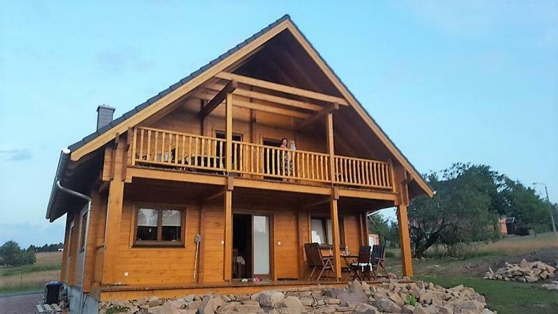 アルテンベルク Holzblockhaus Magdalenaヴィラ エクステリア 写真