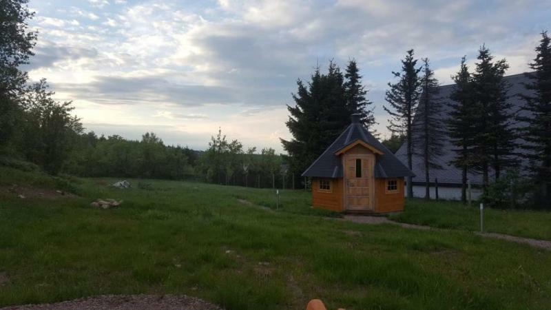 アルテンベルク Holzblockhaus Magdalenaヴィラ エクステリア 写真